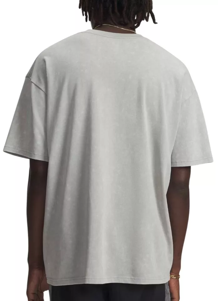 Magliette Under Armour Heavyweight Oversized Logo Wash