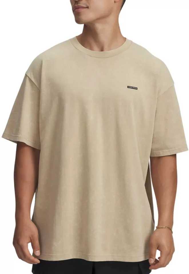 T-shirt Under Armour Heavyweight Oversized Logo Wash