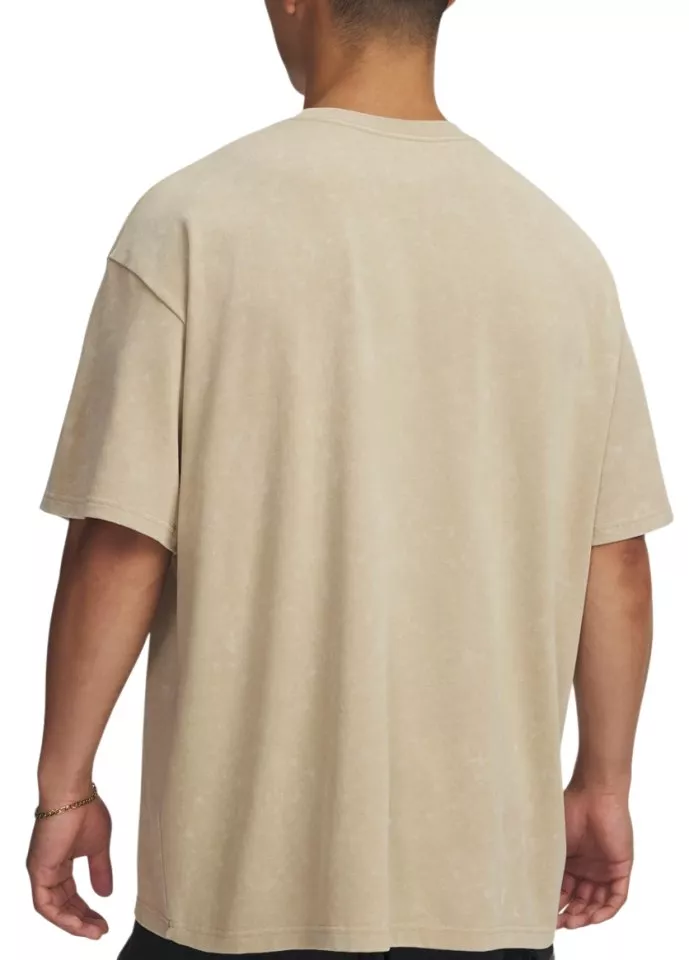 T-shirt Under Armour Heavyweight Oversized Logo Wash