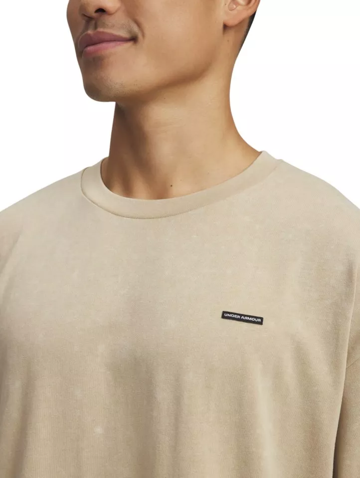 T-shirt Under Armour Heavyweight Oversized Logo Wash