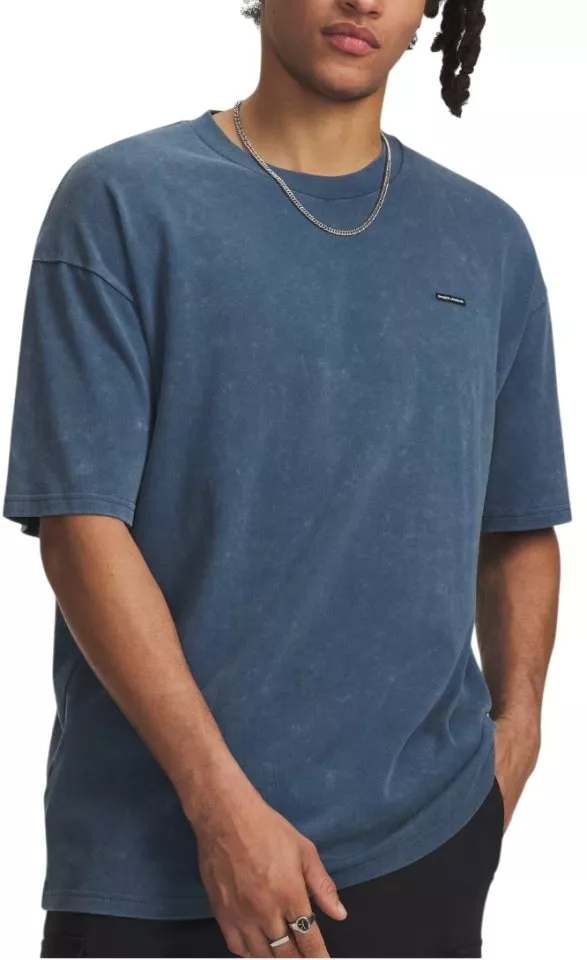 T-Shirt Under Armour Heavyweight Oversized Logo Wash