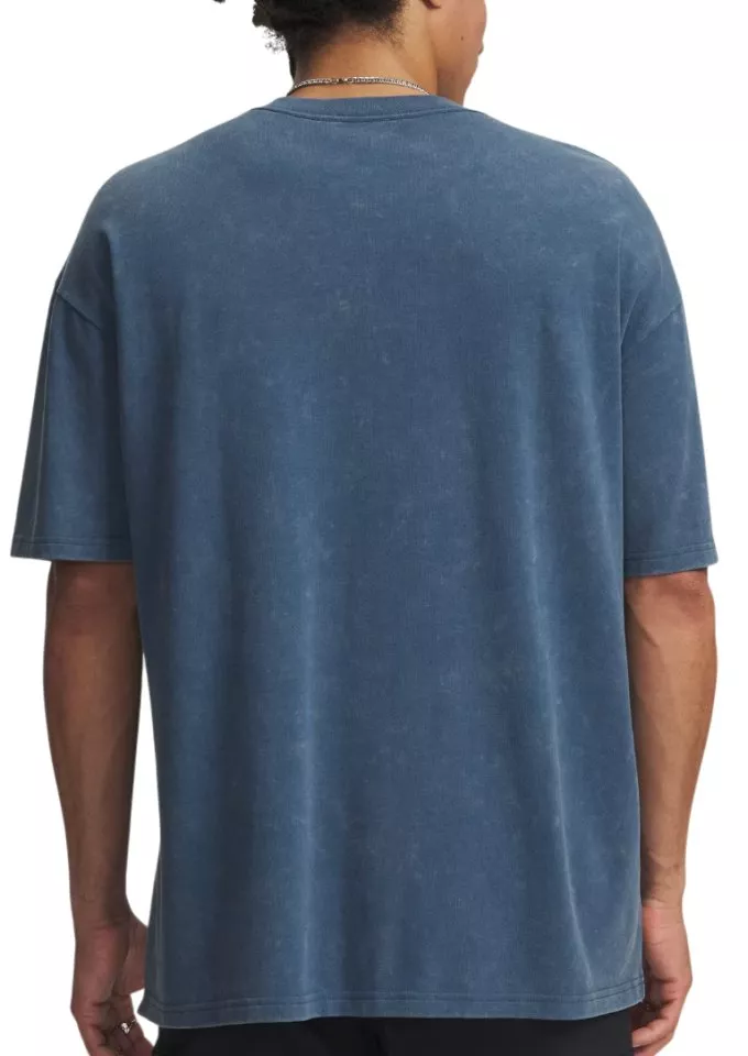 T-Shirt Under Armour Heavyweight Oversized Logo Wash