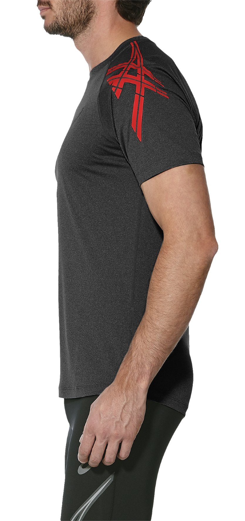 Pánské běžecké tričko s krátkým rukávem Asics Stripe