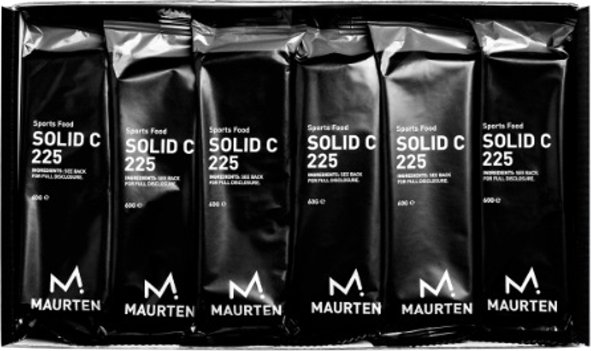 Tyčinka Maurten Solid 225 C (kakao, 12 servings)
