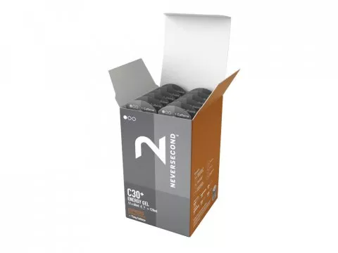 NEVERSECOND Energy Gel C30 Espresso 60 ml | 12 tasakos doboz