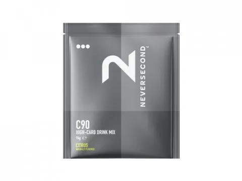 High carbohydrate drink in powder Neversecond C90 Mix 94g Citrus