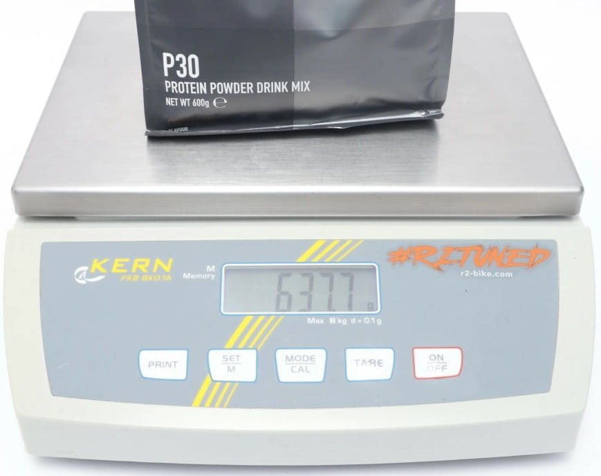 Whey protein regeneration powder Neversecond P30 Mix 637g chocolate