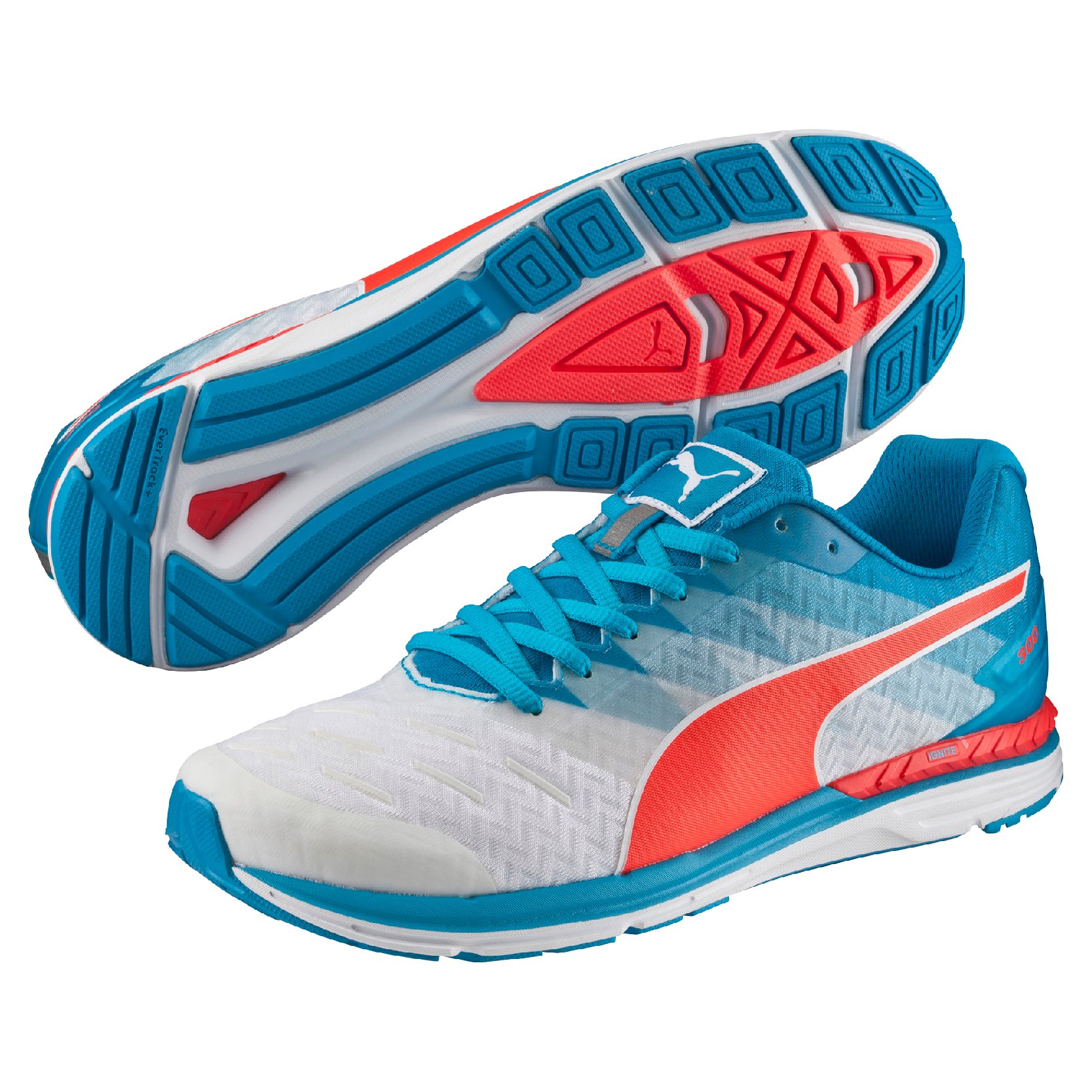 Běžecké boty Puma Speed 300 IGNITE white-atomic blue-red b