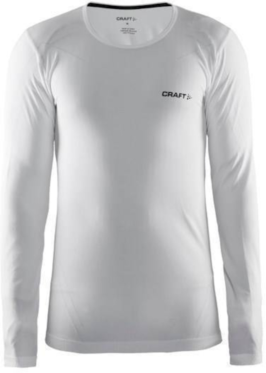 blanco de mangas largas caballeros Función camisa sport camisa Craft active Comfort LS