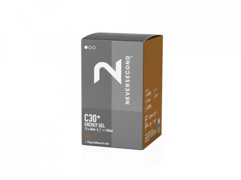 NEVERSECOND Energy Gel C30 Cola 60 ml | 12 Sachet Box