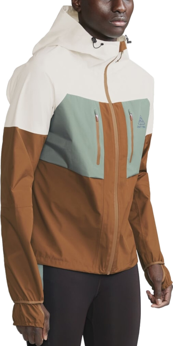 Pánská běžecká bunda s kapucí CRAFT PRO Trail Hydro