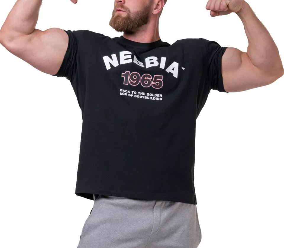 Pánské tričko s krátkým rukávem NEBBIA Golden Era