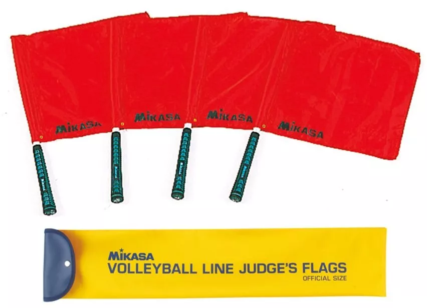 Vlajka Mikasa BA17 VOLLEYBALL LINE JUDGES FLAGS (4 STK)