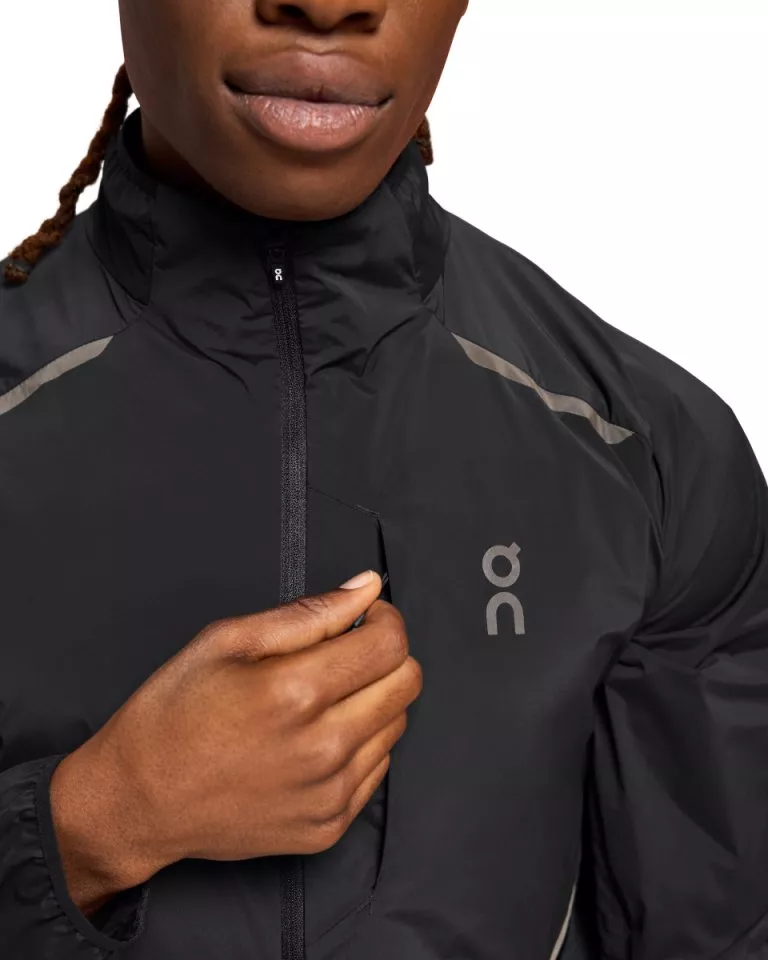 Hoodie On Running Weather Jacket