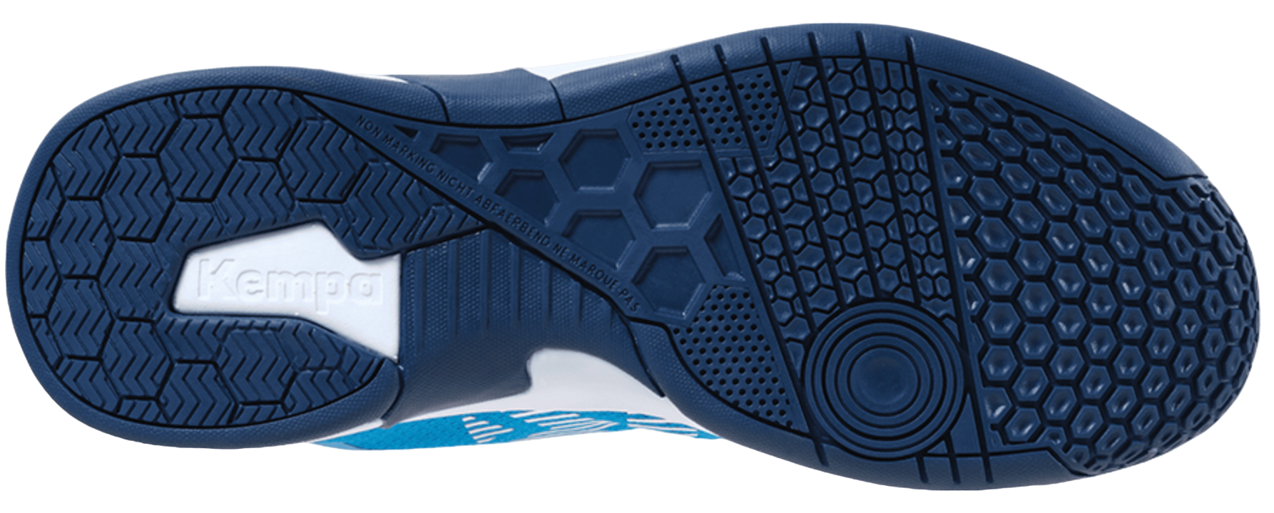 Kempa Kourtfly Three | Pantofi sport de interior | bărbat | albastru — foto 2