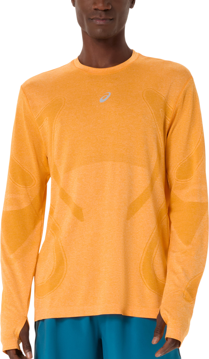 Long-sleeve T-shirt ASICS ROAD SEAMLESS LS TOP - Top4Running.com