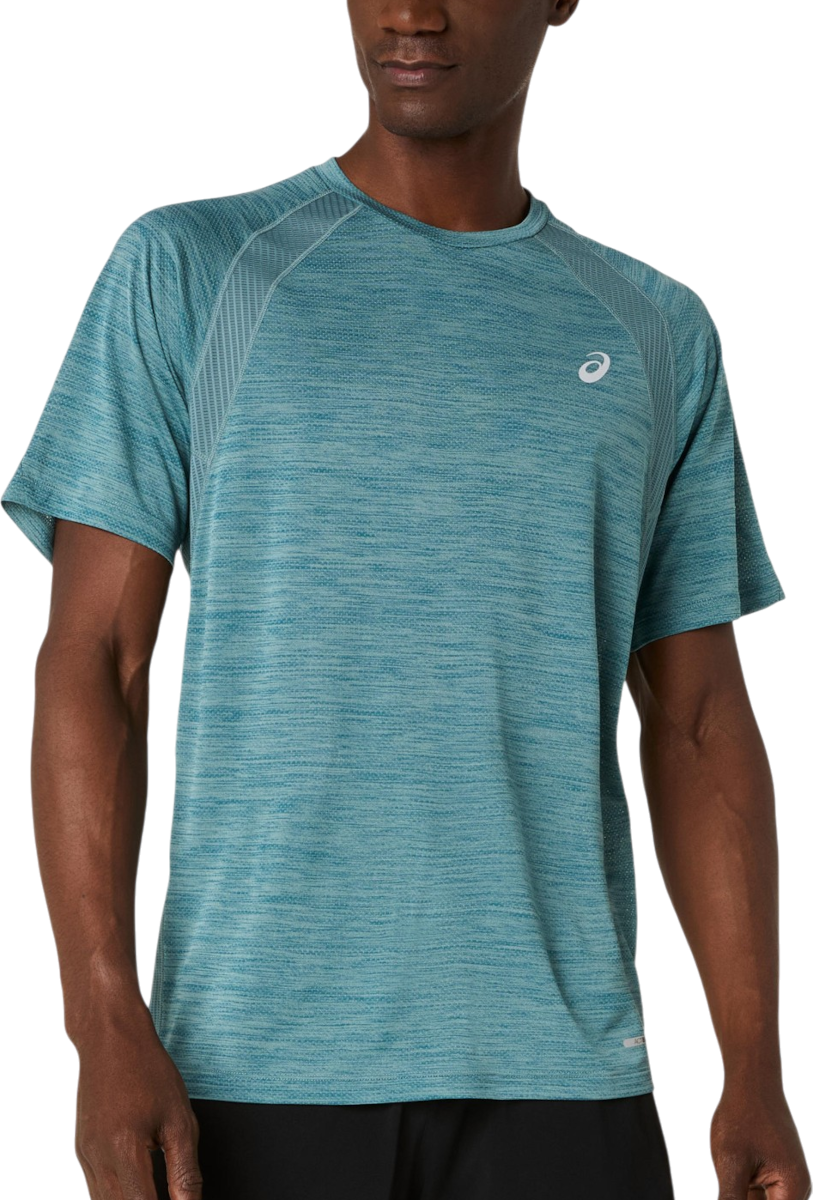 ASICS Road T-shirt, M, Blauw