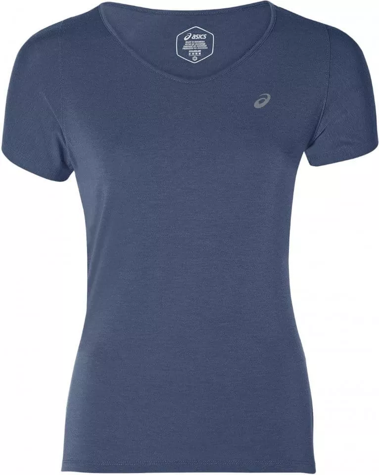 Dámské běžecké tričko s krátkým rukávem Asics V-Neck