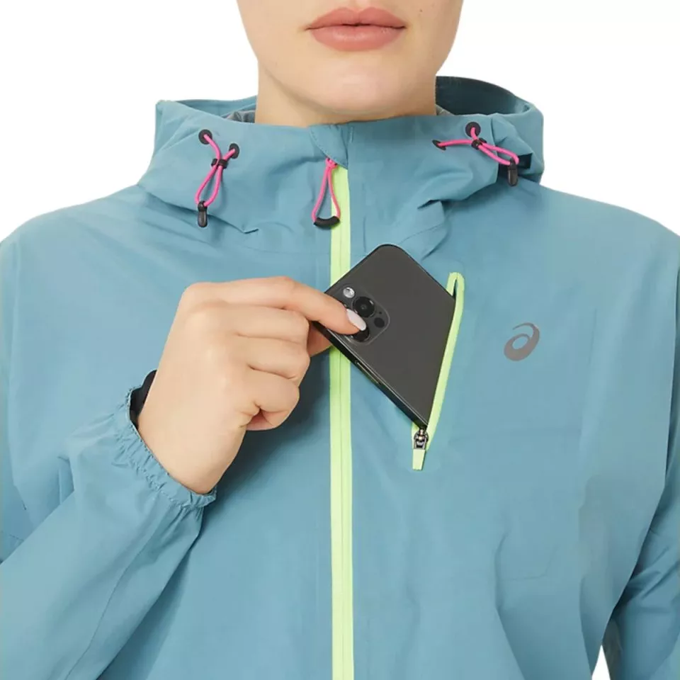 Bunda s kapucňou Asics FUJITRAIL WATERPROOF JACKET