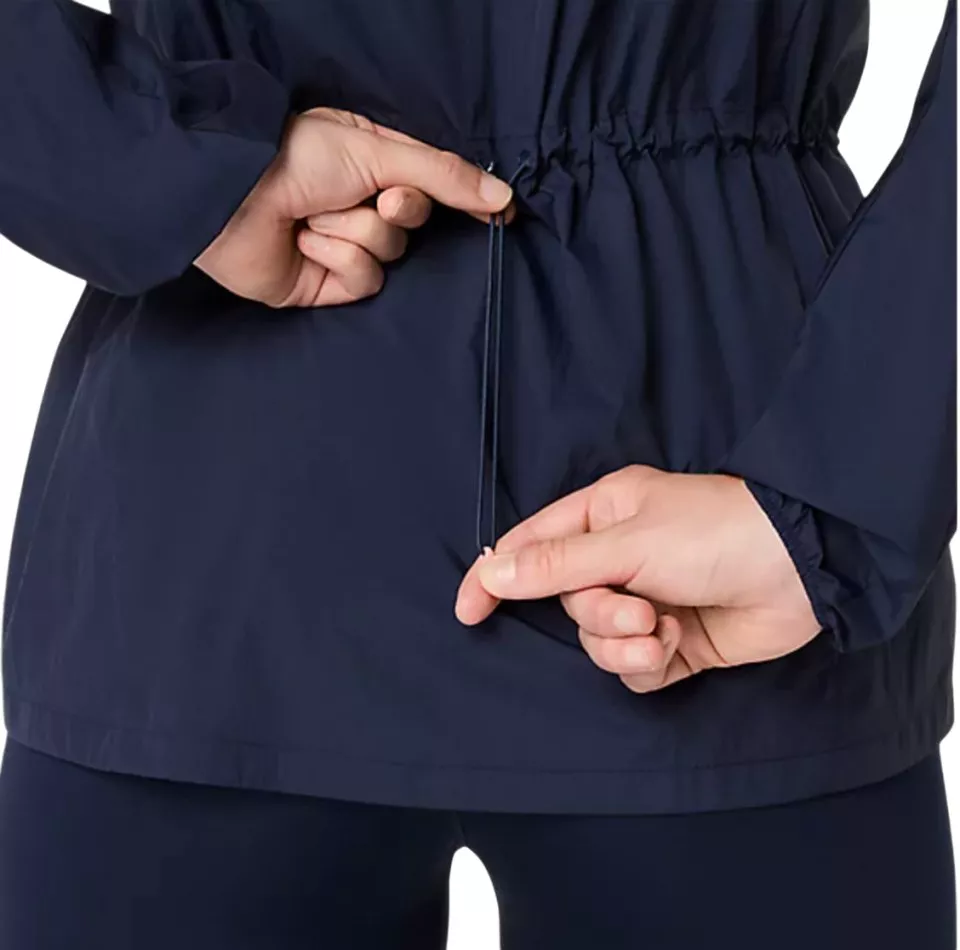 Jakna s kapuco ASICS ROAD PACKABLE JACKET