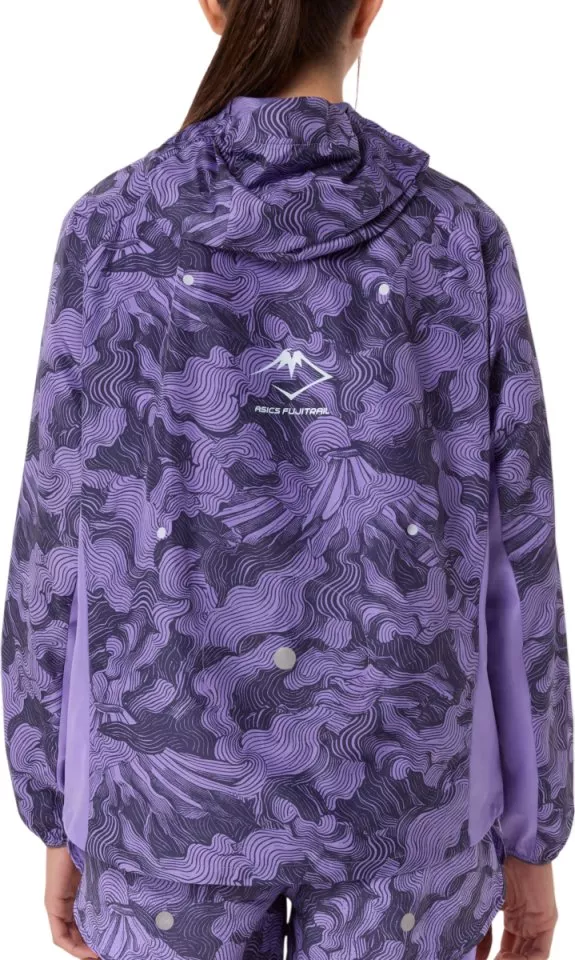 Jakna s kapuco ASICS FUJITRAIL PACKABLE JACKET