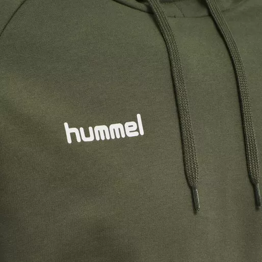 Hanorac cu gluga Hummel GO COTTON HOODIE