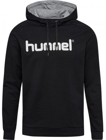 hummel cotton logo hoody 01