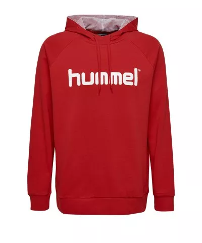 hummel cotton logo hoody 62