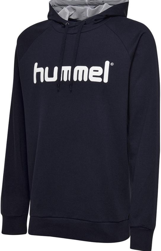 Φούτερ-Jacket με κουκούλα Hummel GO COTTON LOGO HOODIE