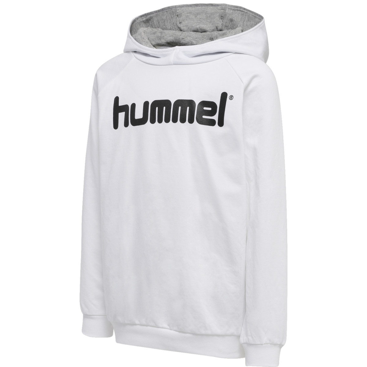 Φούτερ-Jacket με κουκούλα Hummel GO KIDS COTTON LOGO HOODIE