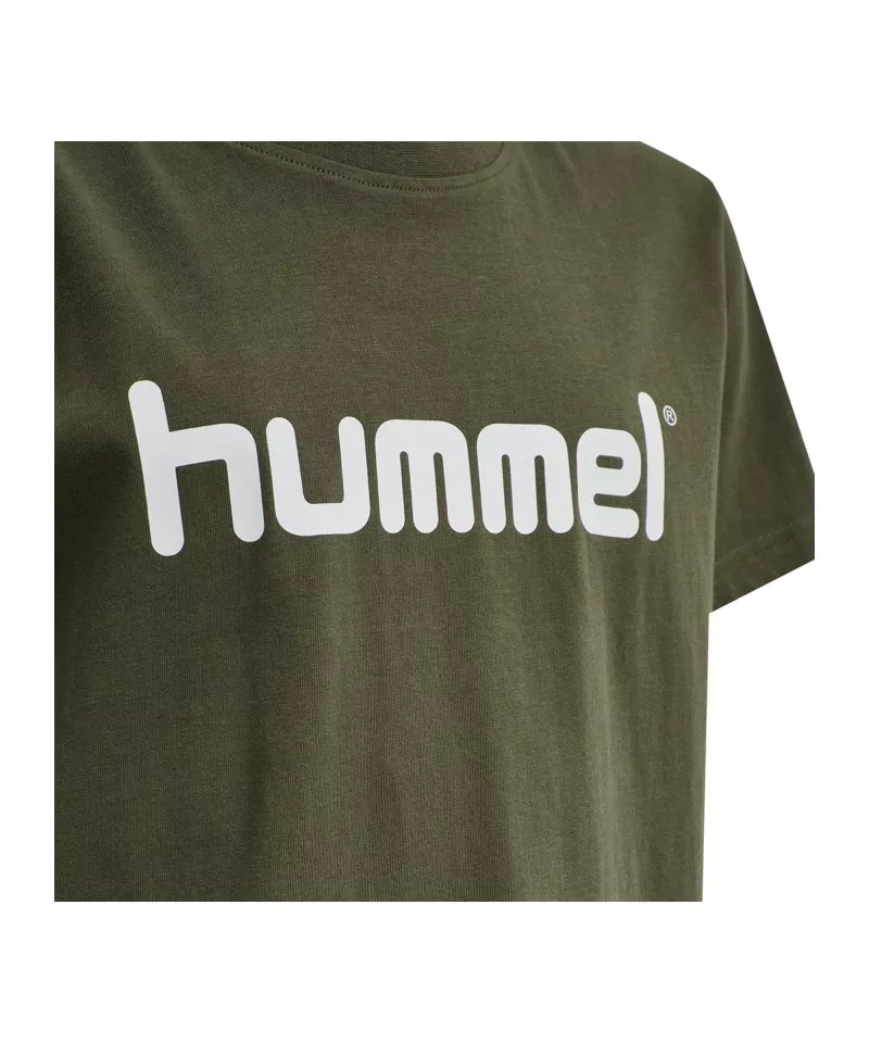 Tricou Hummel Cotton T-Shirt Logo Kids