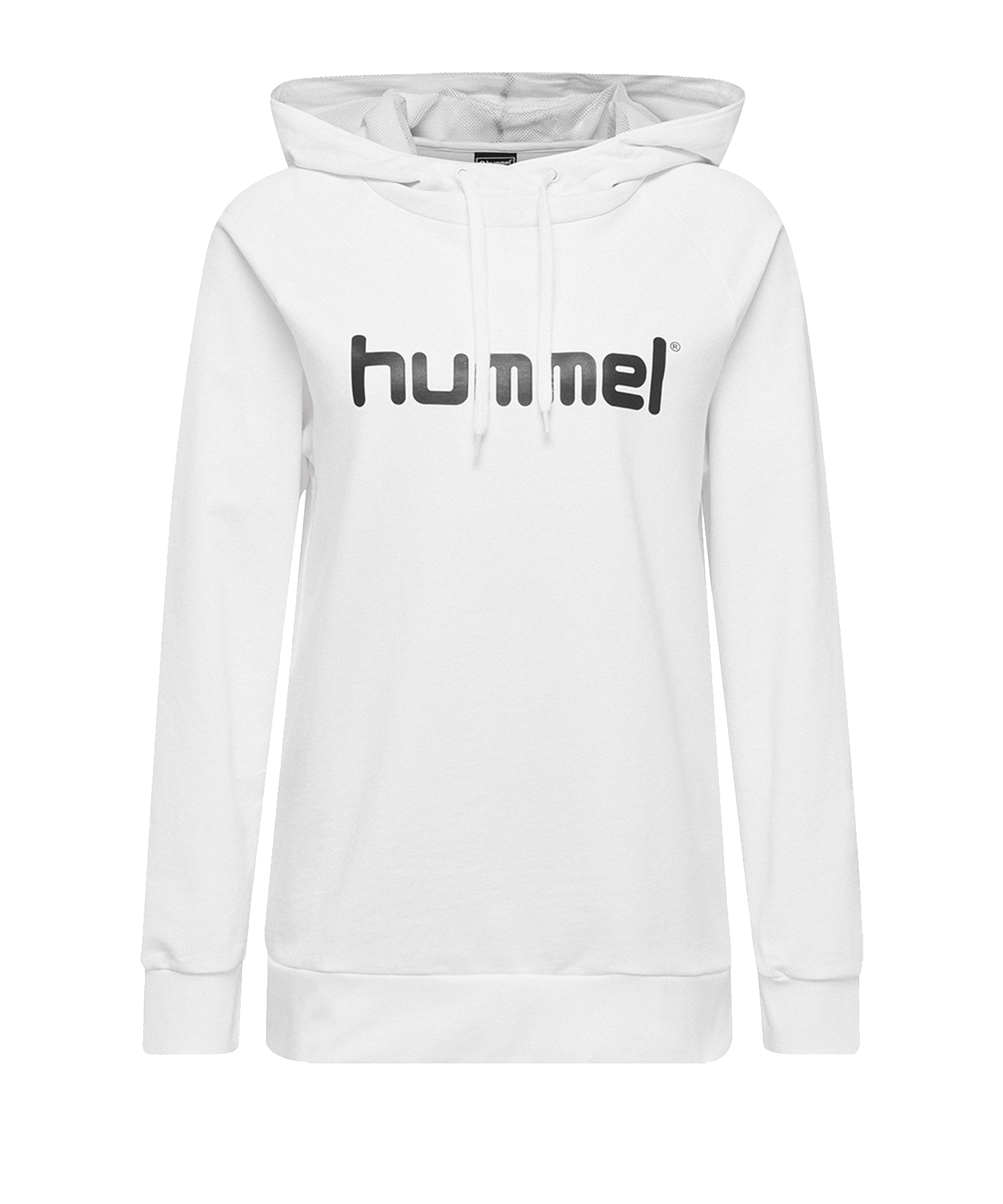 Hanorac cu gluga Hummel GO COTTON LOGO HOODIE WOMAN