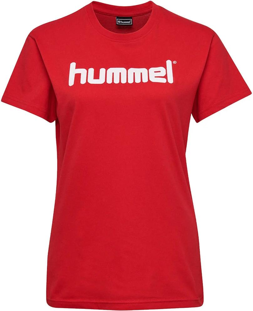 Tričko Hummel GO COTTON LOGO T-SHIRT WOMAN S/S