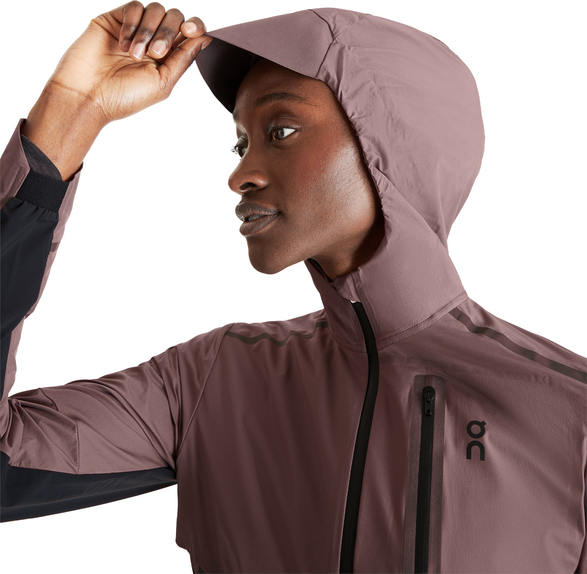 Hooded On Running Weather Jacket 