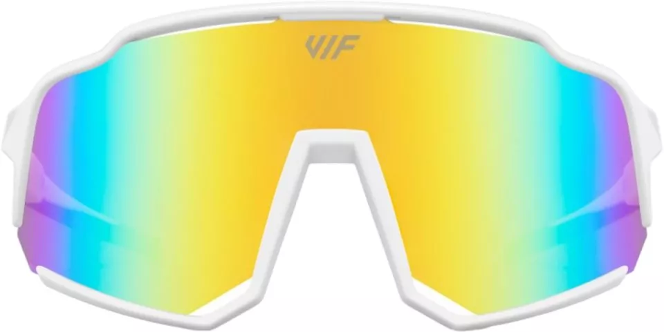 Sunglasses VIF Two White x Gold Polarized