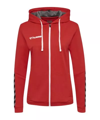 AUTHENTIC POLY ZIP HOODIE WOMAN