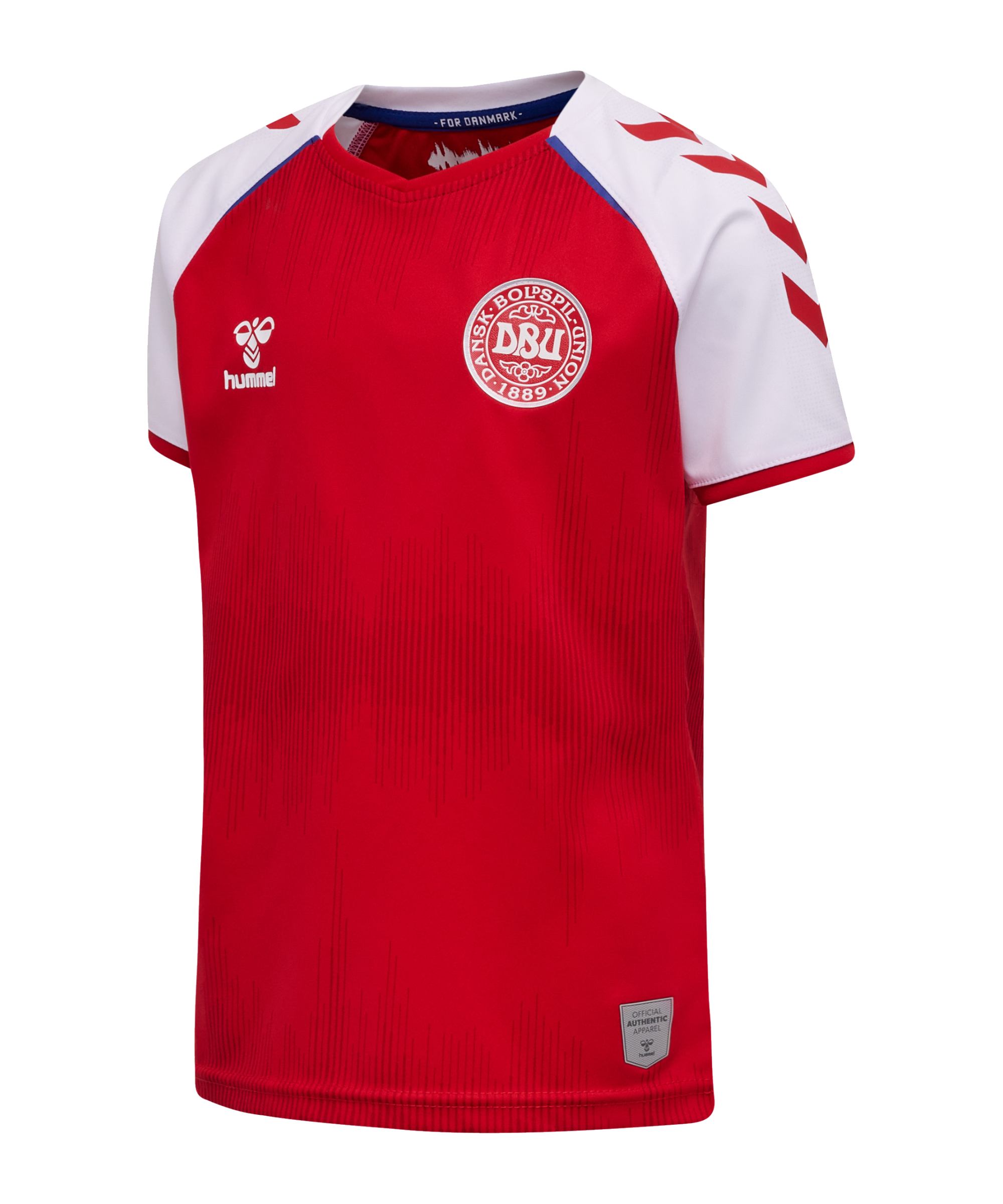 Camiseta Hummel DBU Dänemark JSY Home 2020 Kids