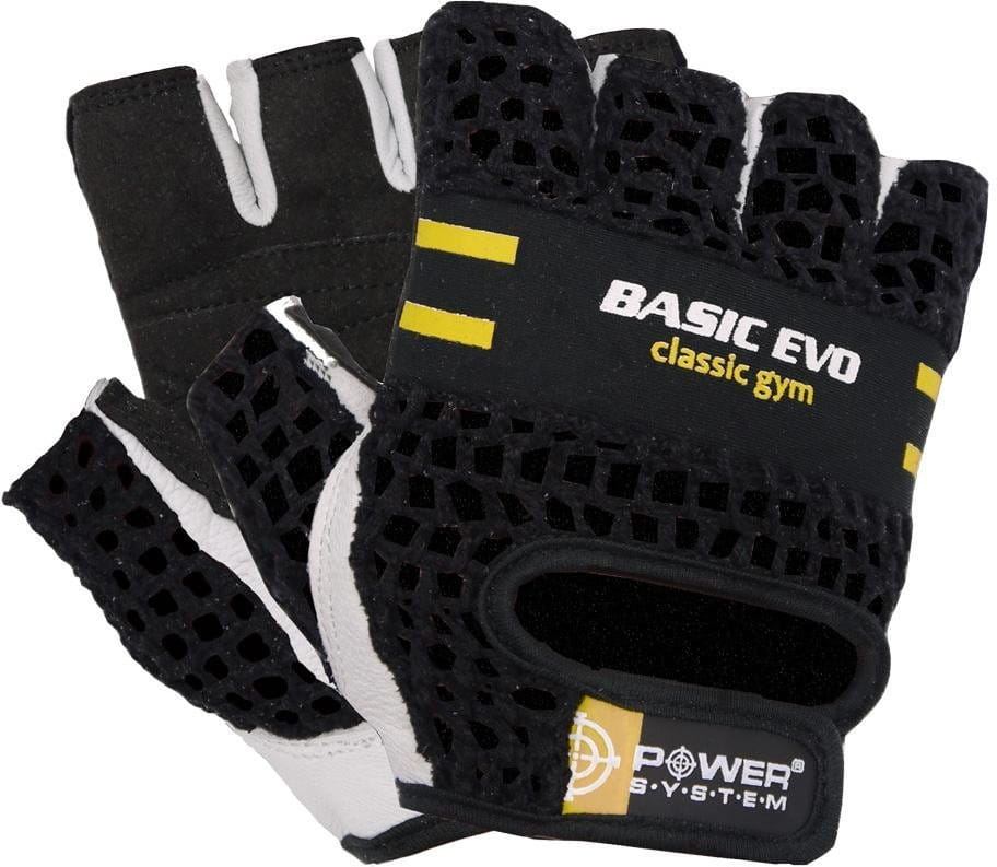 Gloves System POWER SYSTEMGLOVES BASIC EVO YELLOW