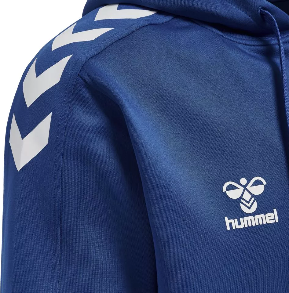 Суитшърт с качулка Hummel CORE XK POLY ZIP HOOD SWEAT