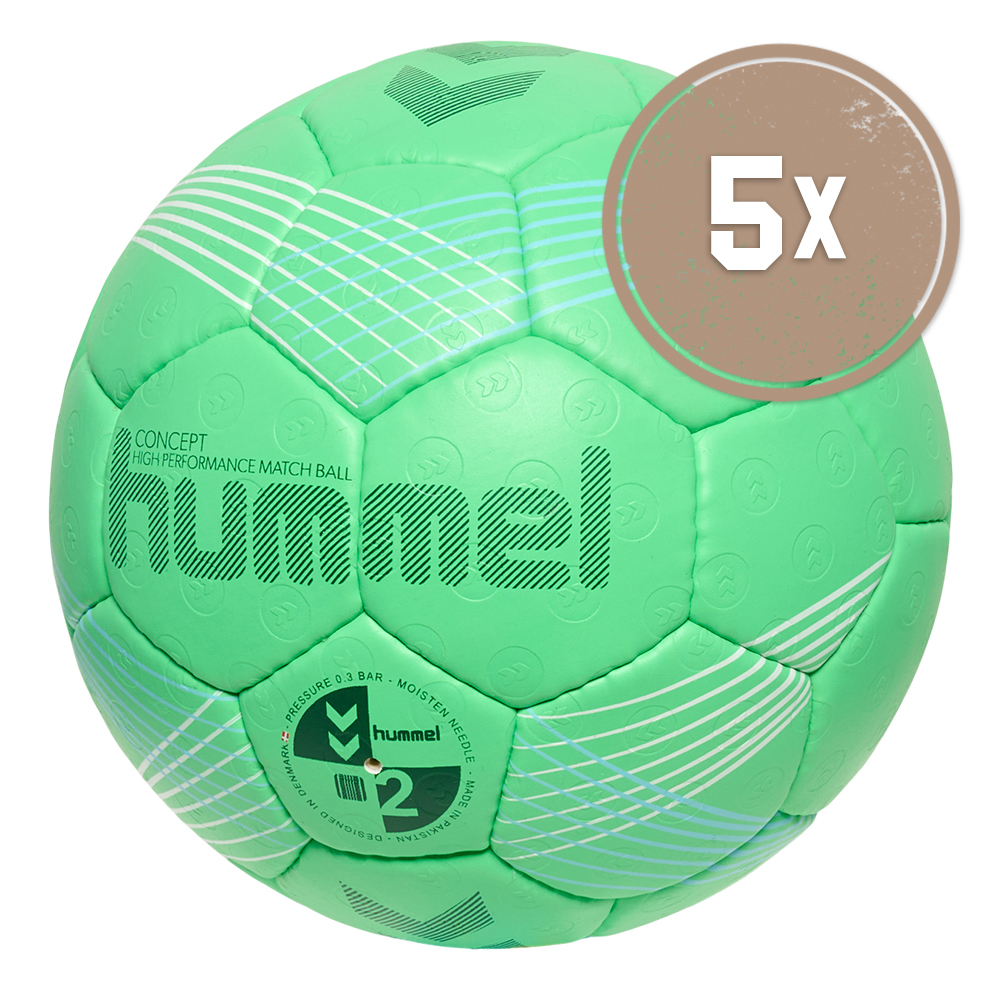 Set 5 házenkářských míčů Hummel Concept HB
