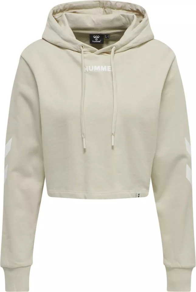 Sweatshirt med hætte Hummel LEGACY WOMAN CROPPED HOODIE