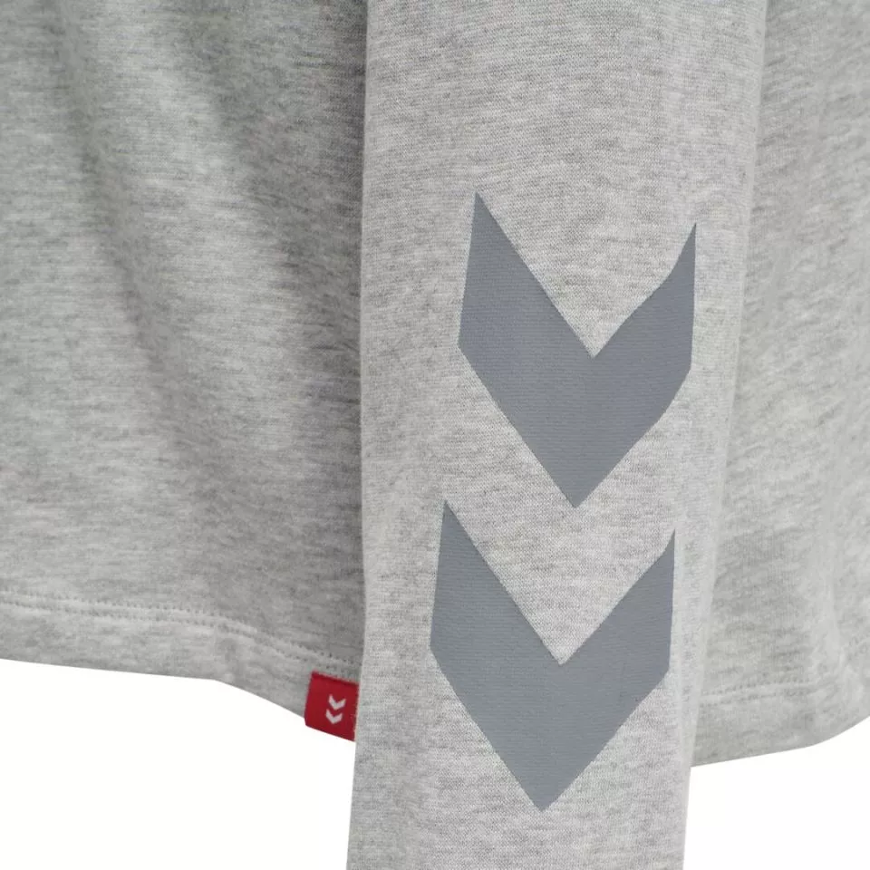 Φούτερ-Jacket με κουκούλα Hummel LEGACY WOMAN CROPPED HOODIE