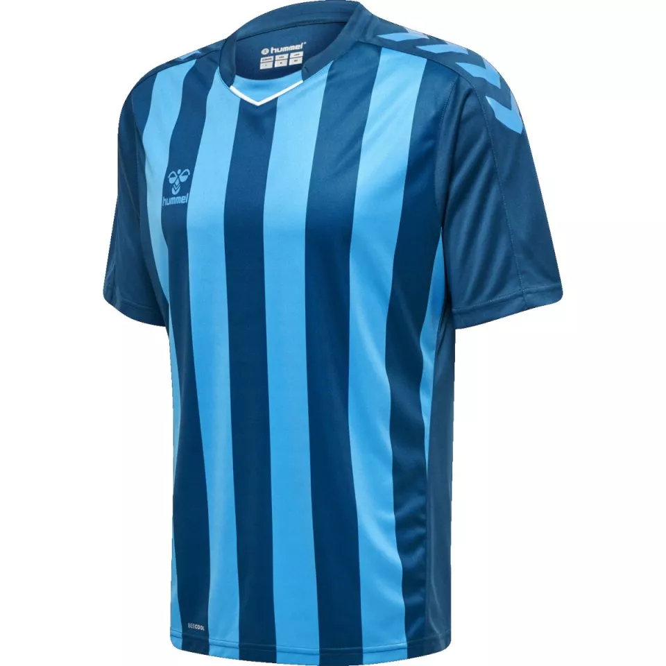Hummel CORE XK STRIPED JERSEY KIDS S/S Póló
