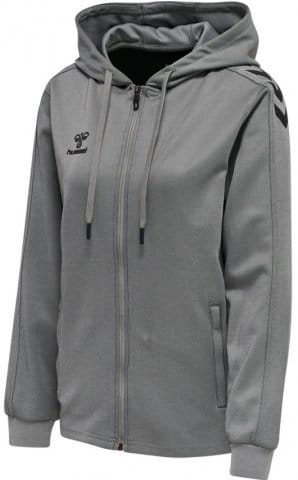 CORE XK POLY ZIP HOOD SWEAT WOMAN