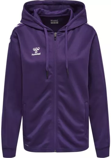 Φούτερ-Jacket με κουκούλα Hummel CORE XK POLY ZIP HOOD SWEAT WOMAN