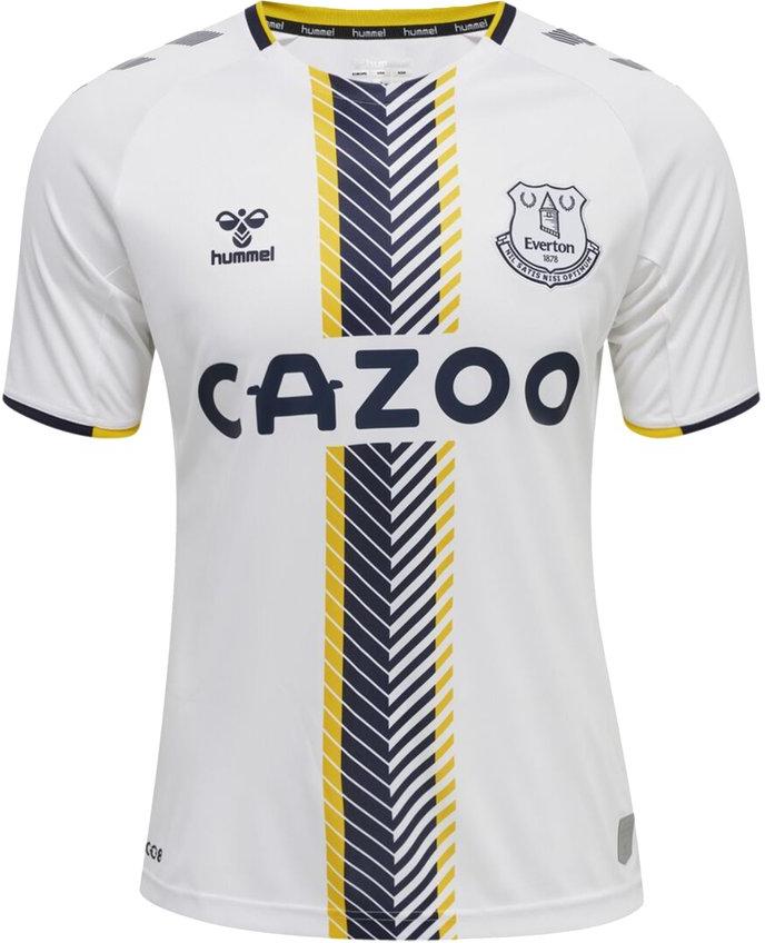 Alternativní dětský dres s krátkým rukávem Hummel Everton FC 2021/22