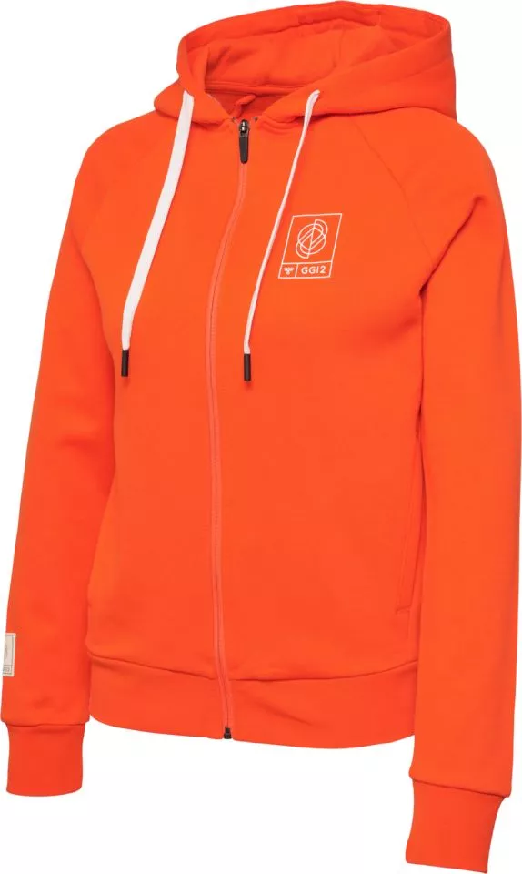 Mikica s kapuco Hummel hmlGG12 SWEAT ZIP HOODIE WOMAN