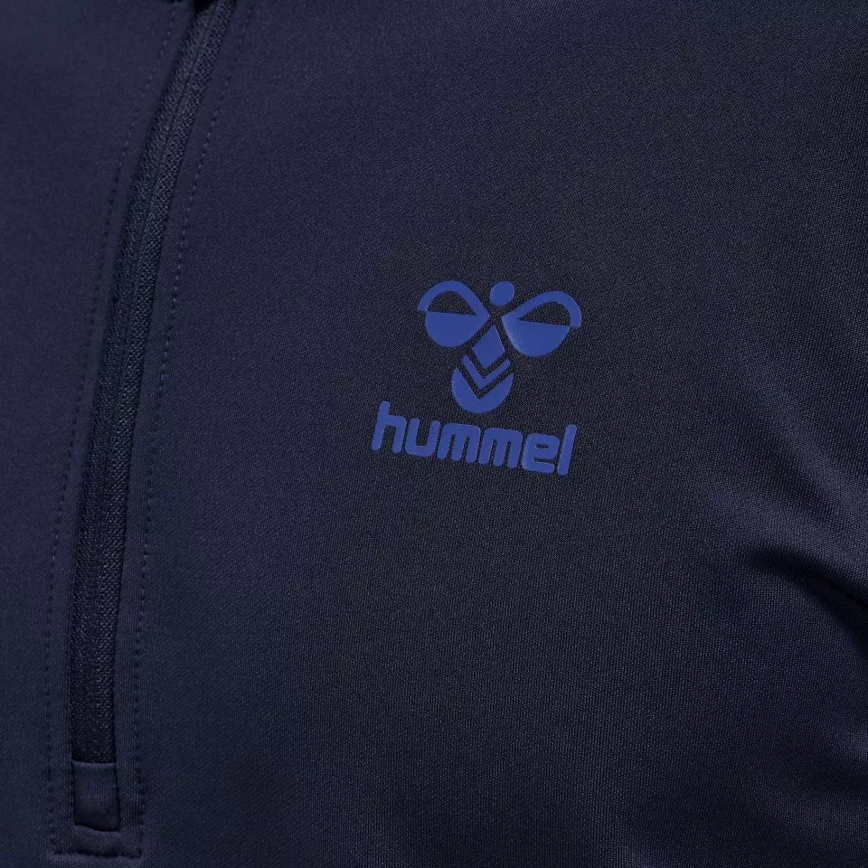 Tricou cu maneca lunga Hummel PRO GRID HALF ZIP TRAINING L/S