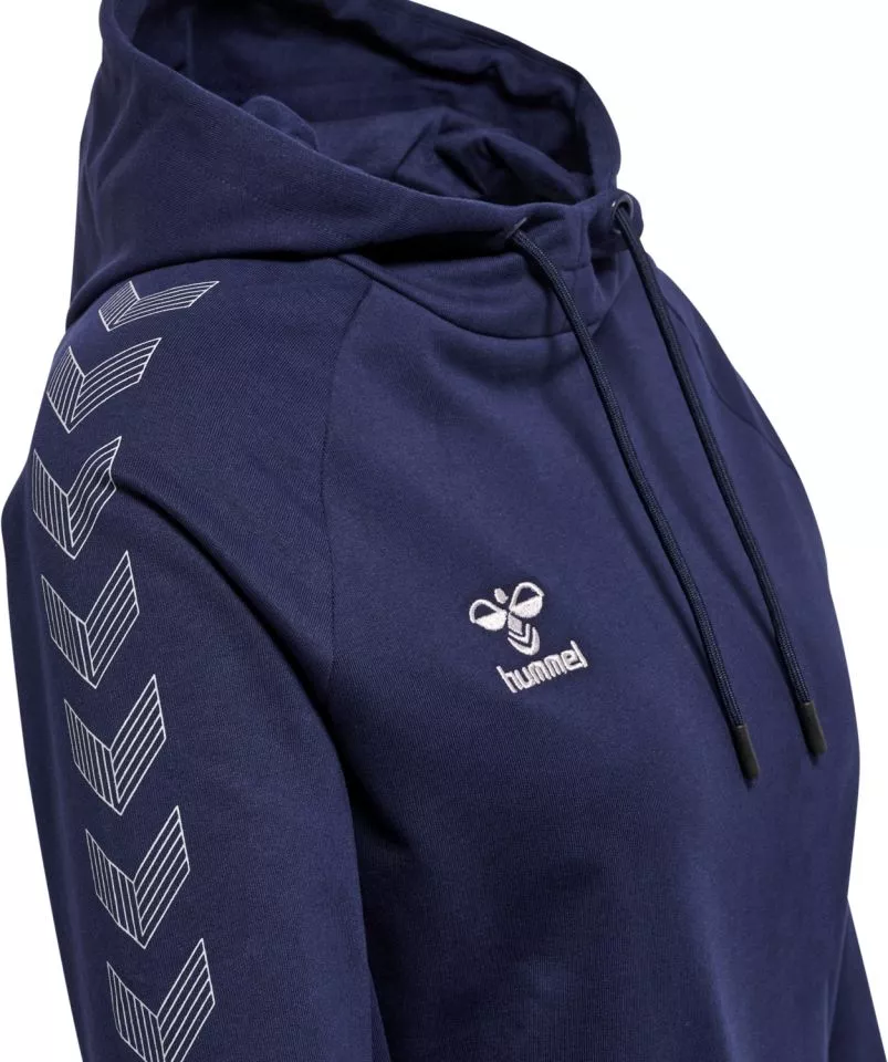 Hanorac Hummel hmlMOVE GRID COTTON HOODIE WOMAN