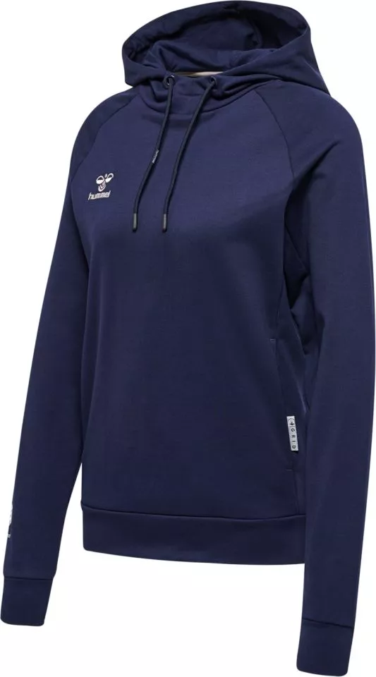 Hanorac Hummel hmlMOVE GRID COTTON HOODIE WOMAN